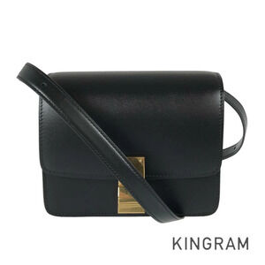 Celine Classic Box Bag black calfskin leather